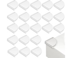 50 Stuks Transparante Hoekbeschermers voor Kinderen - Veilige Silicone Anti-Aanvaring Meubelranden