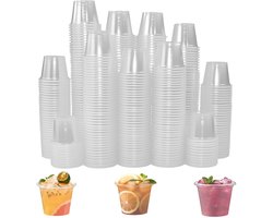500 Stuks Plastic Bekers 40ml, Transparante Wegwerp Glazen