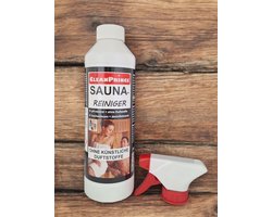 500ml Sauna Reinigers - Desinfectie en Reiniging voor Sauna's
