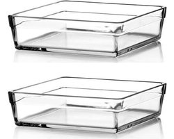 59304 Borcam Premium vierkante bakplaat 2400cc - 2 stuks Fma99929