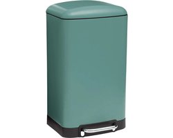 5Five Afvalemmer Ariane - Metaal 30L - Mintgroen