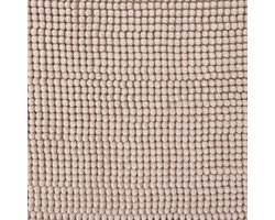 5Five Badmat 50 x 80 cm - Velours - Extra zacht - Linnen beige