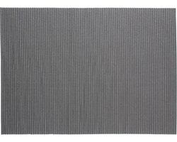 5Five Douche/badkamer anti-slip vloermat badkamer - pvc schuim - grijs - 90 x 65 cm