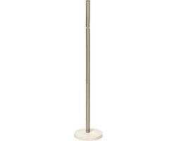 5Five Reserverolhouder - zilver/marmer - 6 rollen - metaal - 60 cm- wc rolhouder - toiletrolhouder