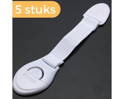 5x Kinder Beveiliging Mini Slot - Verstelbaar Multifunctioneel Veiligheidsslot - Deuren Baby Peuter Kinder Safety Lock - Pless®