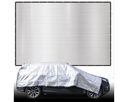 5x6 m Schaduwnet Auto - Aluminium Net Reflecterende Zonnezeil Thermozeil Zonnescherm Hond Camper