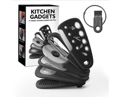 6-in-1 Keukenhulpen Set – Compact, Functioneel en Innovatief