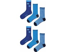6 Paar Kindersokken - Jongens - Maat 31-34