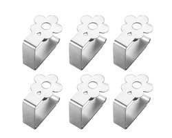 6 Pieces Table Cloth Clips Picnic Table Linen Clips Stainless Steel Camping Party Home1 Stainless Steel Table Cloth Clips Stainless Steel Table Cloth Clips Stainless Steel Table Cloth