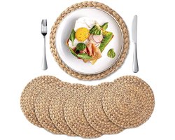 6 stuks-30cm-ronde isolatie mat-warmtebestendige pot mat schaal mat-hoge temperatuur-tafel mat, bord mat, kop mat thee, ketel mat dagelijkse keuken, tafel mat, herfst, Thanksgiving, Kerstmis