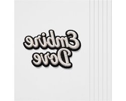 6 Stuks EVA Schuim Vellen 12 x 9 Inch, 3 mm Dikte, Ideaal voor Borduurwerk, Creatieve Knutselprojecten en 3D Effecten op Kleding en Tassen