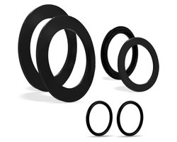 6 stuks O-rubberen mondstukken - O-ring reserveonderdeel geschikt voor Bestway Intex afdichting - zwembad O-ring afdichtringen geschikt voor Intex afdichtingsring zwembadpomp, afdichting zandfilterinstallatie zwembad