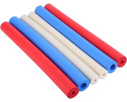 6 Stuks Schuim Grip Tubing Handvat Covers - Antislip, Comfortabel en Duurzaam voor Ouderen, Bestek, Potloden en Scheermesjes