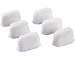 6 stuks - Vervangende filters voor koffiezetapparaten - Ingebouwde ionenwisselaarhars - Accessoires voor koffiezetapparaten - Geschikt voor Breville-koffiezetapparaten