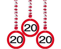 6 x Rotorspiralen 20 jaar verkeersborden