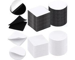 60 stks Herbruikbare Waterdichte Sterke Kleverige Zelfklevende Kussens - Dubbelzijdige Bevestigingstapes - Heavy Duty Sofa en Tapijt Fixer