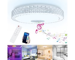 60W LED plafondlamp RGB plafondlamp met app-afstandsbediening Bluetooth IP44