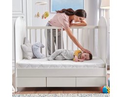 60x160x10 Kikishop Comfort Kindermatras Polyether SG30 - Premium Tijk