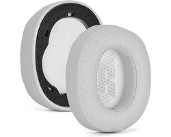 650 BTNC Oorkussen Stof en Memory Foam Oorkussens Vervanging Compatibel met JBL E65 E65BTNC / Duet NC/Live 650BTNC Live 660 BTNC Hoofdtelefoon (grijze stof)