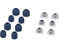7 Paar Vervangende Oordopjes voor Sony WF-1000XM3 / WF-1000XM4, 4 Maten Siliconen Oordopjes In-Ear Hoofdtelefoon (Blauw) | 4 maten vervangende oordopjes in-ear oordopjes