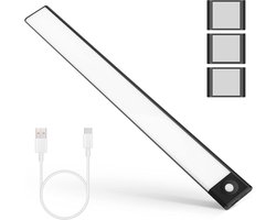 72 LED Closet Light, Wireless LED Strip Light, USB Rechargeable Induction Night Light, Cabinet Light Motion Sensor Closet Lighting for Bedside Kitchen Shelves Cabinets Hallway Stairs