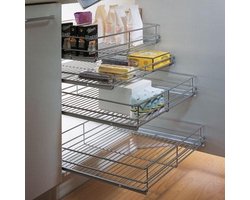 7462 uittrekkorf z.gr.v.kast60 Doeco Inbouwaccessoires