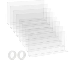 8-delige Speelgoedblokker voor Meubels, 39 x 24 x 4 cm, Transparante Blokker met 6 m Lijm voor Sofa, Bed en Ladeblokker