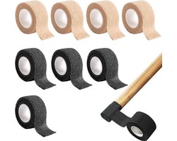 8 Rollen Stoelpootbeschermers - 2.5cm × 4.5m - Stoelpoot Beschermende Tape - Stoelpootdoppen - Zelfklevende Vilten Hoezen - Waterdichte Antisliptape - Stoel Antislip - Anti-Slip Stoelpoot - Vloerbeschermer - Tafel Onderzetter - Stoelpoot Beschermers