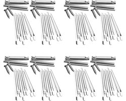 8 Sets Duim Piano Granaatscherven Mini Instrumenten Muziekinstrumenten voor Volwassenen Kid Instrument Miniatuur Kalimba voor Beginners Draagbare Muziekinstrument Kalimba Piano Piano Sleutels
