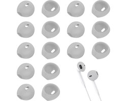 8 St Siliconen Oordopjes Antislip Zachte Vervanghoezen, Sport Rubber Tips Voor Bedrade Oortelefoons, Compatibel Met iPhone 7/6s/6 Plus/5s/5c/SE Oorgel voor EarPods Oorpads