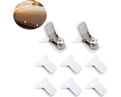 8 stuks Dekbedpinnen - Bed Sheet Holders - Quilt Clips - Dekbedovertrek Clips - Attachment Comforter - Quilt Fixing Clips - Om rommelige lakens te organiseren