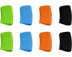 8 Stuks Geïsoleerde Pannenlopen - Rubber Pan Rack Covers - Antislip Pannenrek Covers - Keukenaccessoires - Keukengereedschap