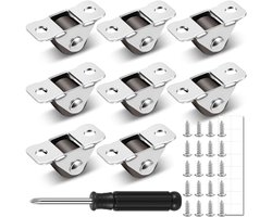 8 Stuks Mini Meubelwielen - Rubber, Stil en Eenvoudig te Installeren voor Kleine Meubels
