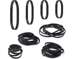 80 Rubber Ringen - Breed, Elastisch, UV- en Hittebestendig voor Huishoudelijk Gebruik en Camping