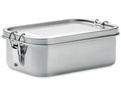 800ml Lunchbox RVS Take a Break Broodtrommel - incl. divider - Roestvrij Staal - Brooddoos met Losse Compartimenten - Bento Box -lunchbox thermische container