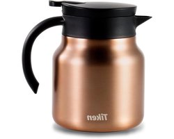 800ml Thermokannen voor Koffie - Dubbele Wand Roestvrij Staal - Geïsoleerde Vacuum Koffiekan voor Warme & Koude Dranken