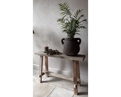 80x50cm Steigerhouten bankje - Krukje - Hergebruikt hout - Handgemaakt - Decoratie - Woonaccessoires