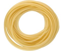 8m Rubber Slang, 1.6mm ID x 3.2mm OD, Latex, Ideaal voor Oefeningen, Rekken en Fysiotherapie, 1 Stuk