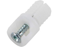 8x Schroeven voor Bevestiging van Mof Scharnieren voor Stalen Frame Meubels