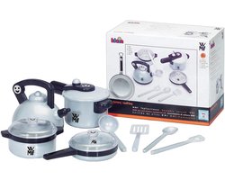 9-delige Pannen- en Keukenset voor Kinderen in Chic Design - Ideaal Speelgoed voor Jonge Koks vanaf 3 Jaar