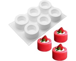 9-delige Siliconen Bakvorm voor Pudding, Parfait, Cheesecake, Quiche en Muffins - Herbruikbare IJsvorm - Kleine Taartvorm voor Diverse Lekkernijen - Geschikt voor Allecto Plus