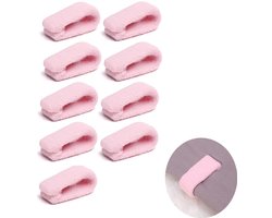 9 stuks Dekbedpinnen - Bed Sheet Holders - Quilt Clips - Dekbedovertrek Clips - Attachment Comforter - Quilt Fixing Clips - Om rommelige lakens te organiseren - Roze