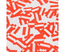 900 stuks Tafel confetti papier Oostenrijk - Hapjes Cocktail Tapas Zomer Terras EK WK Voetbal Decoratie Tafelconfetti
