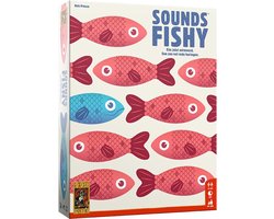 999 Games - Sounds Fishy - Partyspel - Kun jij je pokerface bewaren? - Gezelschapsspel - Nederlandstalig - Klein cadeautje