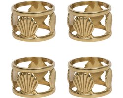 À la - Servetring klassiek schelp (set van 4) - Servetringen