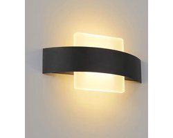 —(a)—LED-wandlamp voor binnen, woonkamerwandlamp, 7W, acrylmateriaal, moderne nachtlamp.