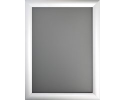 A-Series Kliklijst A4 - 24 x 32.7 cm - Aluminium zilver - Rechte hoeken