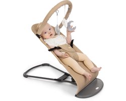 A Tiny Lovely Planet - Wipstoel - Babyschommelstoel - Baby Swing - Wipstoeltjes - 3 Verstelbare Hoeken - Beige