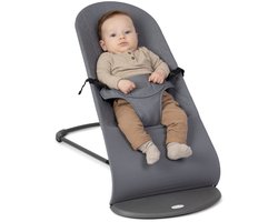 A Tiny Lovely Planet - Wipstoel - Babyschommelstoel - Baby Swing - Wipstoeltjes - 3 Verstelbare Hoeken - Donkergrijs