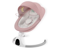 A Tiny Lovely Planet - Wipstoel - Schommelstoel Baby - Elektrisch - Baby Swing - 3 Verstelbare Hoeken en 5 schommelstanden - Roze